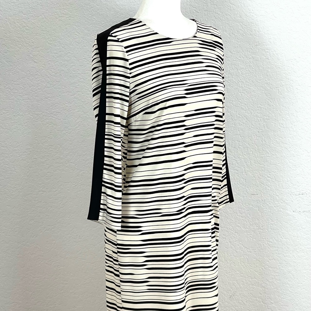 A/X Armani Exchange Stripe Shift Dress Size 4 - Picture 3 of 8